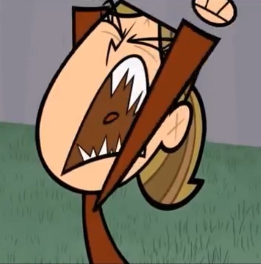 SimpForJimmy's tweet image. "SO I CAN IMPRESS JIMMY! I mean...so I can be his loyal sidekick...no wait...JUST GIMME MY SUIT BACK!"

She barked angrily.