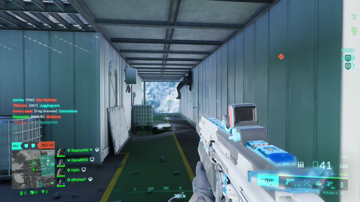 geekygamestuff's tweet photo. Have you recently captured a funny screnshot in a Battlefield game? Let's share it! 

This is mine from a game earlier today. 🤣

#Battlefield2042 #videogames https://t.co/CEqW8ow4cm
