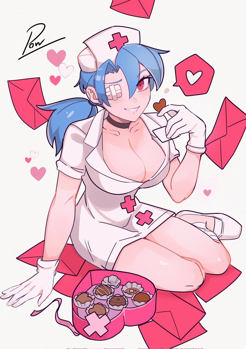 「Happy Valentine's Day!#skullgirls 」|🔪水鉄砲_mizu✂️のイラスト