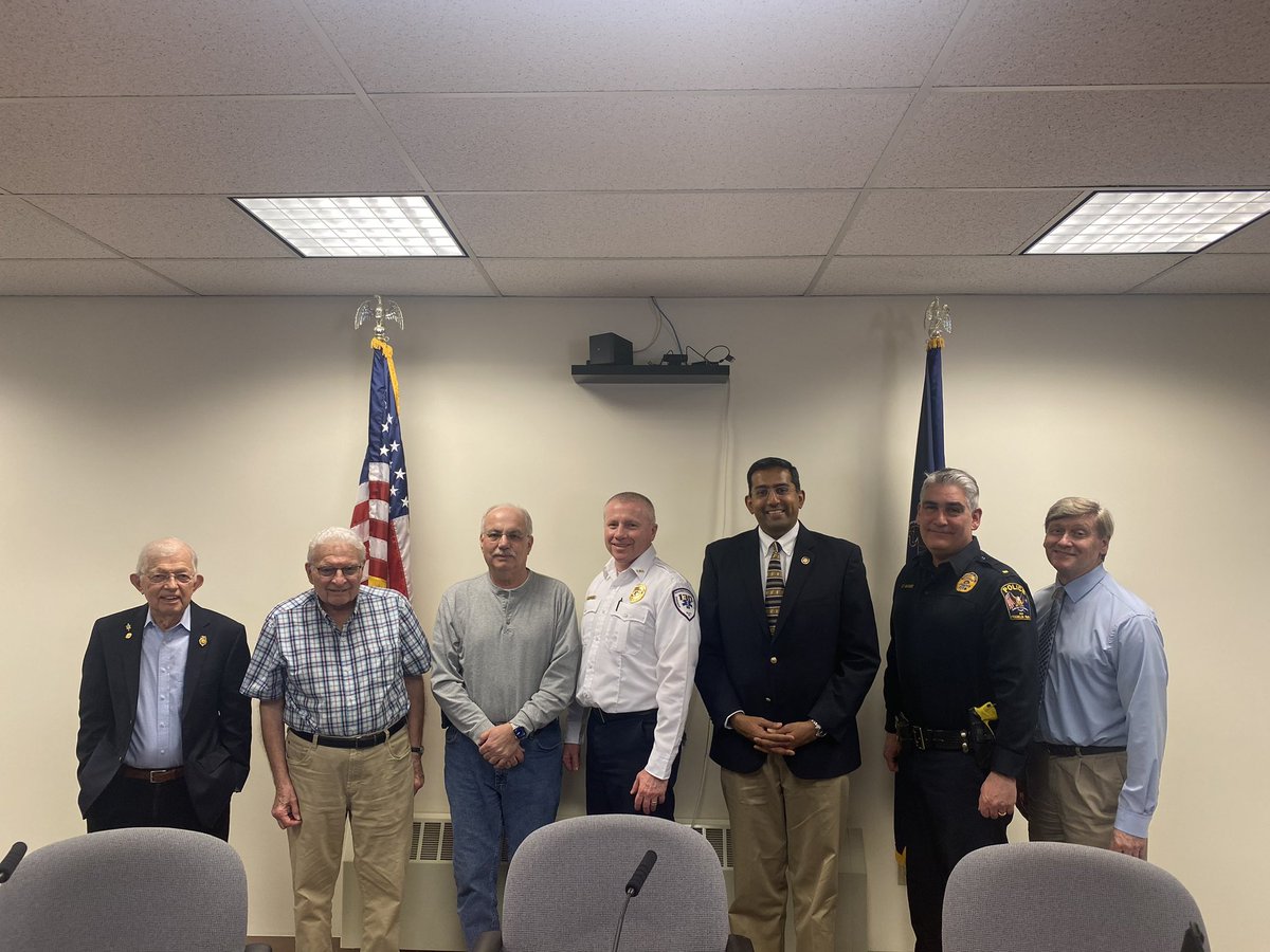 Today, I met with leaders in Franklin Park Borough government, police, EMS, &amp; fire to discuss how we can work together to serve our community. Thank you for your dedication to the well-being of all Franklin Park residents. I am committed to working with you as our State Rep.