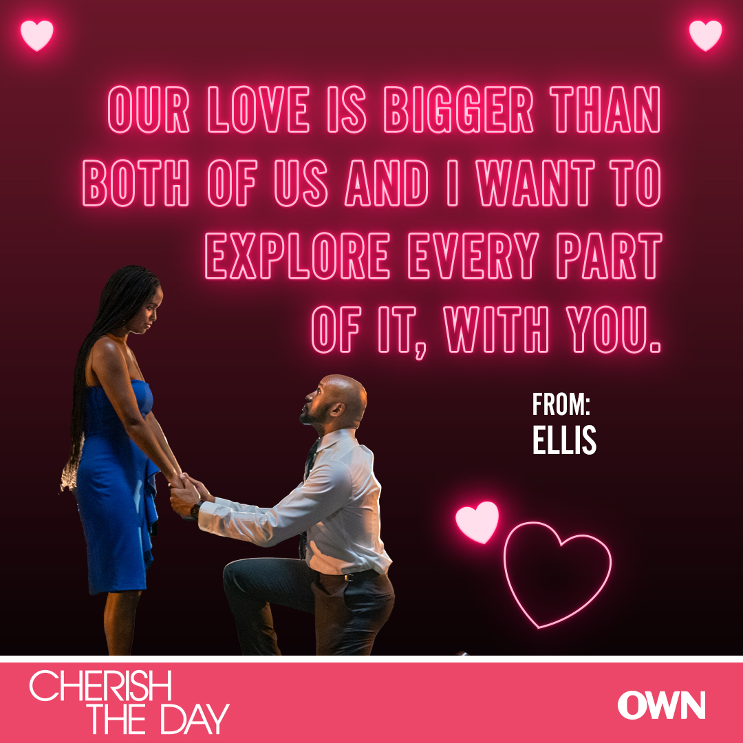 Even after 25 years apart, the pull of love brought Sunday and Ellis back to each other again. Happy Valentine's Day from your favorite couple!  #CherishTheDay #ValentinesDay <a href="/realjoybryant/">Joy Bryant</a> @owntv