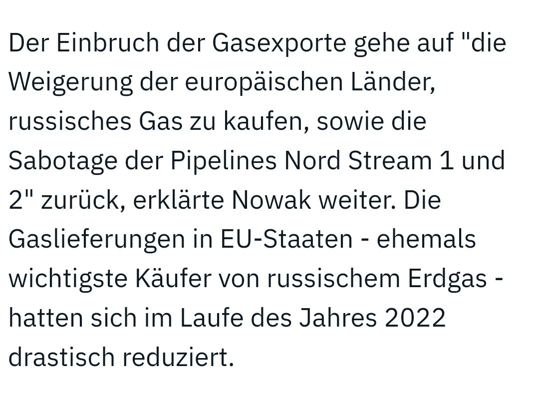 jakluge's tweet photo. Russlands Gasexporte sind nicht wegen der #Sanktionen eingebrochen. #Russland hat die Lieferungen selbst eingestellt, um Europa in eine Energiekrise zu stürzen. Grundsätzlich: Niemals einfach die Worte russischer Offizieller für bare Münze nehmen.
https://t.co/tGjpDNACz4 https://t.co/cfU3Zl3ypK