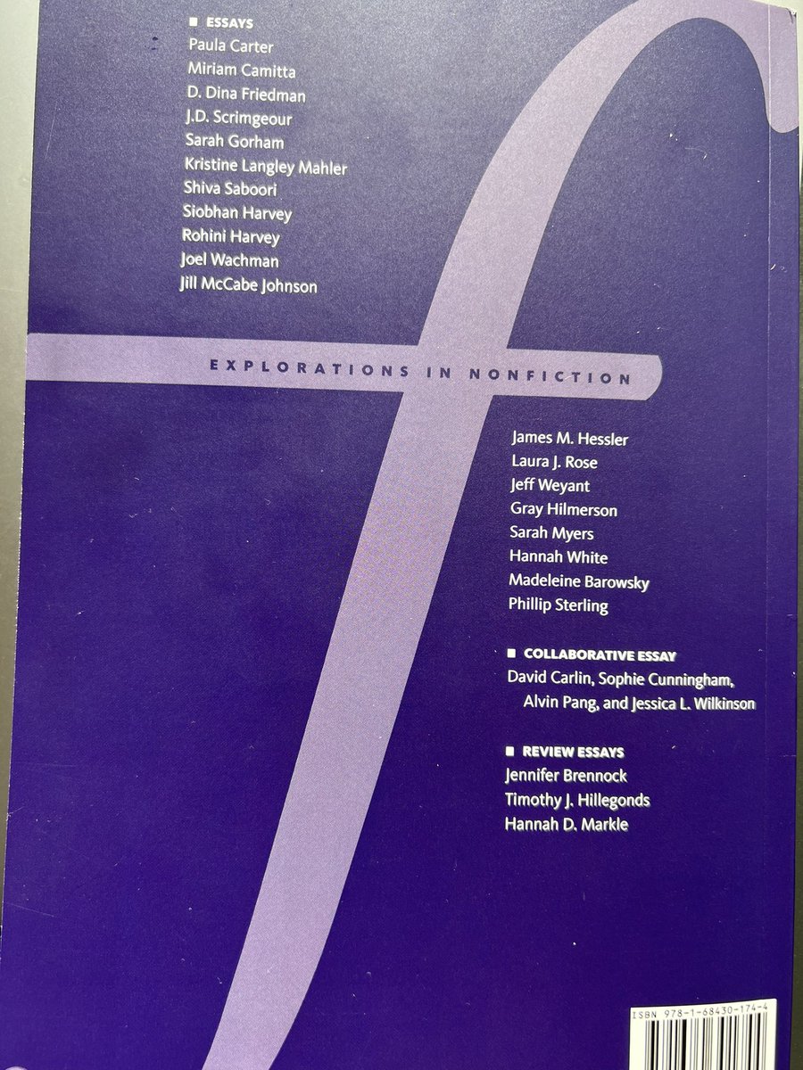 RohiniHarvey's tweet photo. Thrilled to see my essay “Press 4 For Emotional Support” about doctoring in the surreal early Covid days published in @FourthGenre. So grateful that they gave my piece a home. #CNF https://t.co/VoQqMuXErU