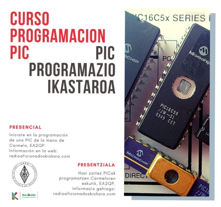 ea2urv's tweet photo. Curso de programación PIC de la mano de Carmelo EA2QP.

#ea2urv #HamRadio #radioafición #urv-abra #ure #Barakaldo https://t.co/fDj7hY4fcP