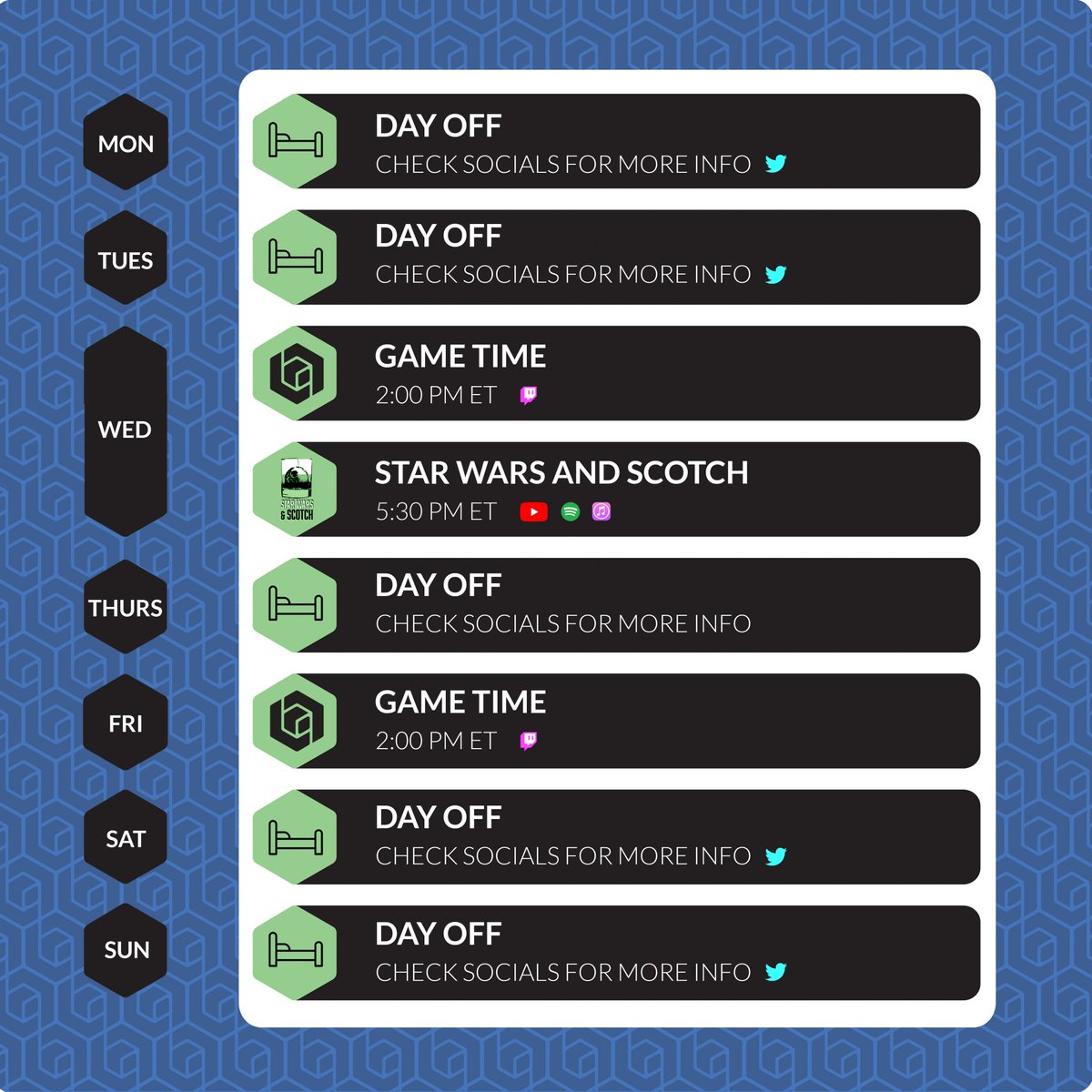 From the Rare Drop team, with love 💕

We got two Game Time streams coming your way this week, plus <a href="/starwarsscotch/">Star Wars & Scotch</a> with <a href="/kevinxvision/">Kevin Murray</a> &amp; @Darkness429.

Game Time: go.raredrop.co/kevin

Star Wars &amp; Scotch: tinyurl.com/2acb6csy