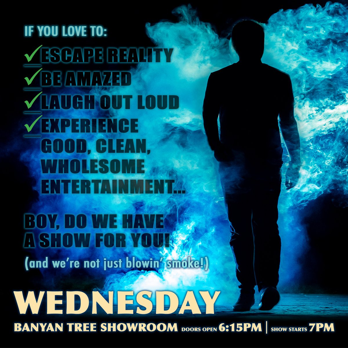 Experience MAGIC HAWAII this WEDNESDAY, the most entertaining night you'll have here in the islands! Book your tickets NOW and come see for yourself! #HaleKoaHotel #Waikiki #Hawaii

halekoa.com/experiences/ev…