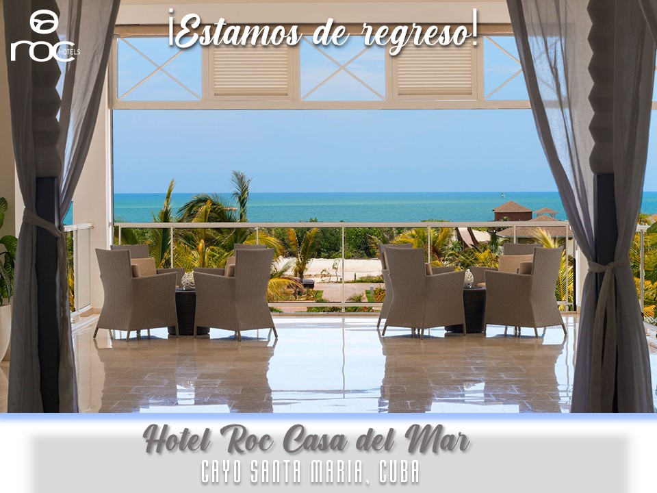 🔊 Ya estamos de regreso🔥 Les esperamos 🥰
#teamgaviota #rochotelscuba #rochotelsmoments
<a href="/RocHotelsCuba/">Roc Hotels Cuba</a>  <a href="/GaviotaTurismo/">Gaviota Turismo-Cuba</a>