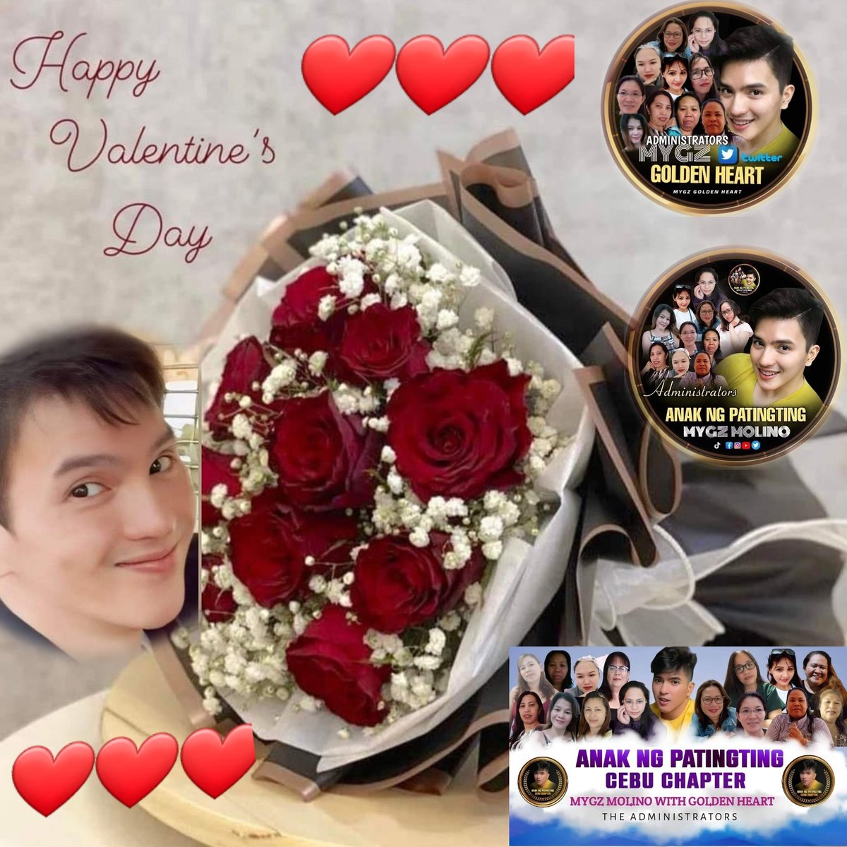 Happy Valentines mga ka bunso...

#MygzMolino