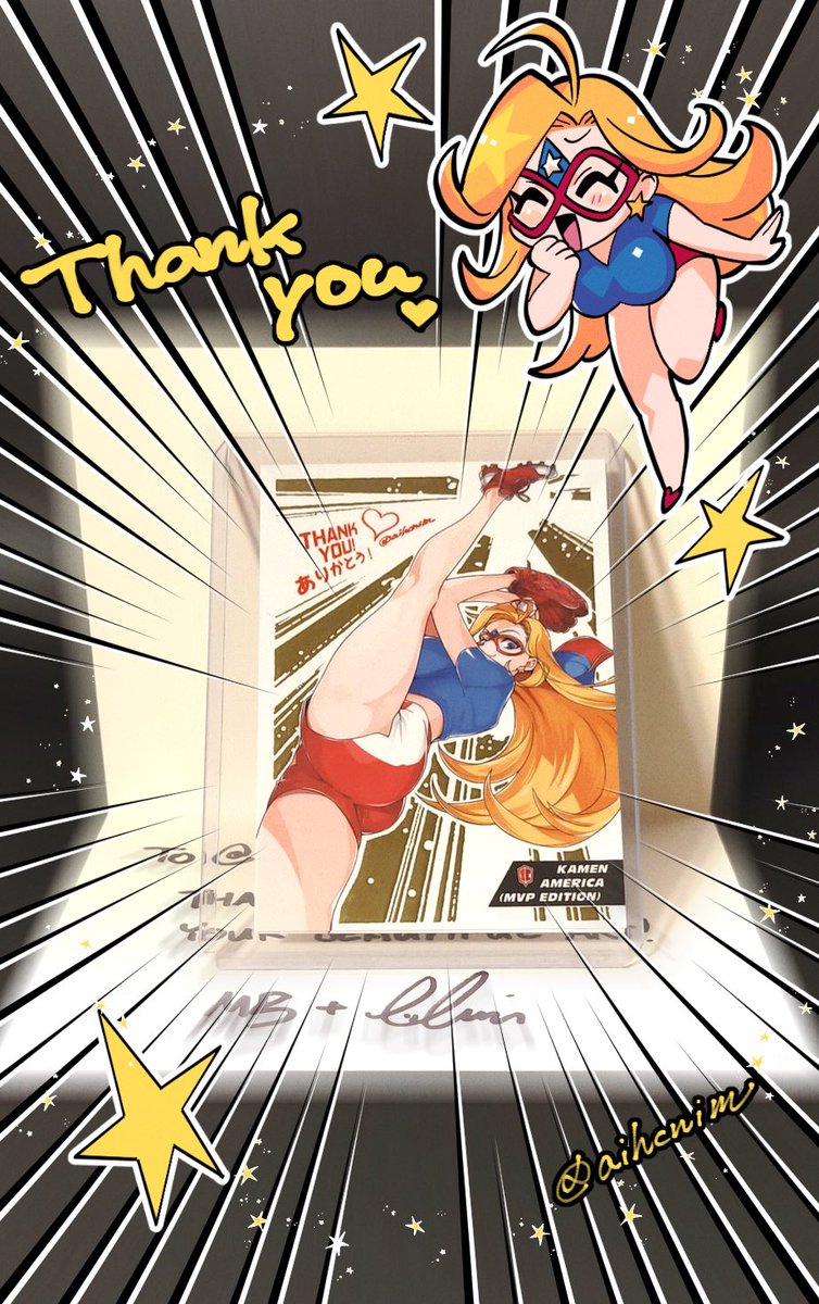 Thank you @aihcnim ! Your art is MVP and we appreciate all the work you’ve done for us, including the card!