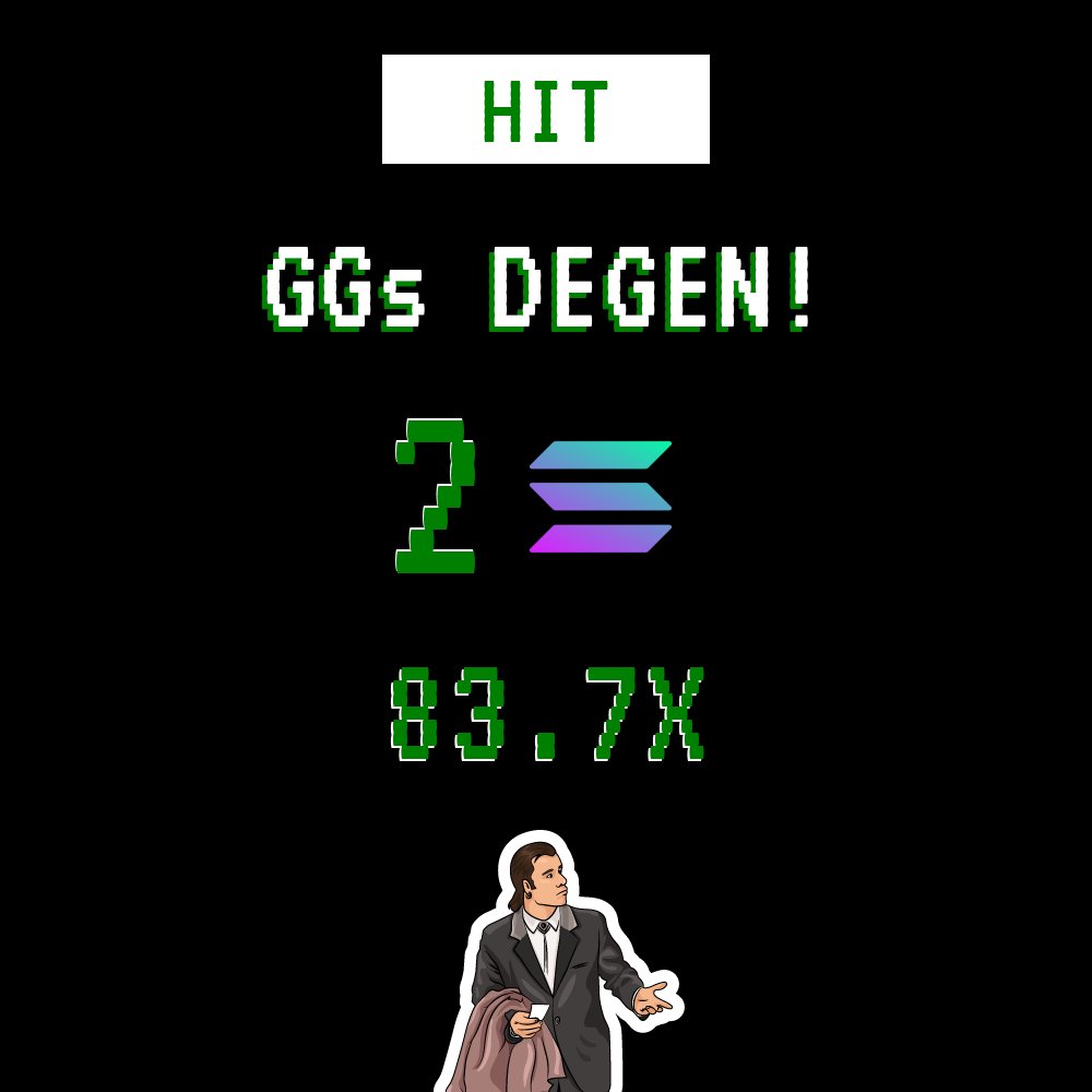 StayDegen's tweet photo. A degen won a nice bag of $SOL using their rent money 💰

Let's get some Ws in the comments ⬇️

Are you degen enough? https://t.co/S8Qh82fEfe https://t.co/7cfv8PYQpq