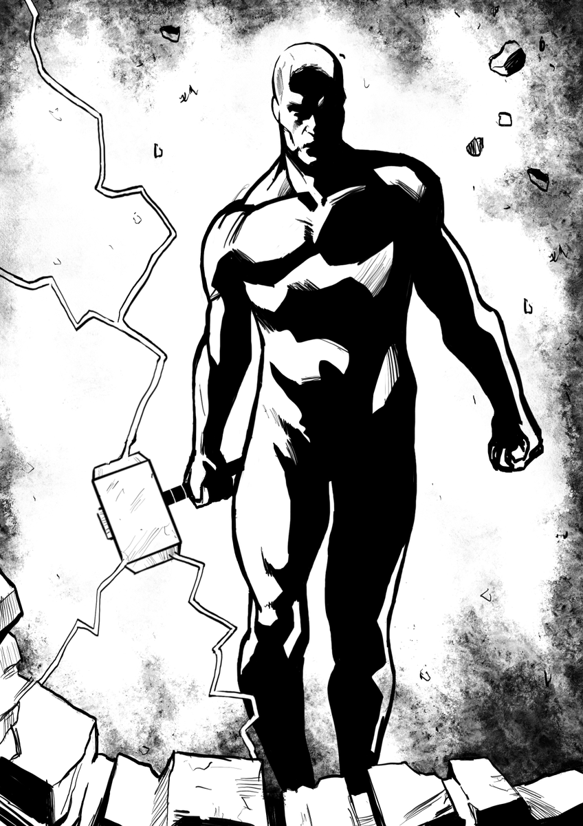 roddarts's tweet photo. #SilverSurfer #surfistaprateado #comics #marvel #ink #ilustration #mjonir https://t.co/cJMV6fcerI