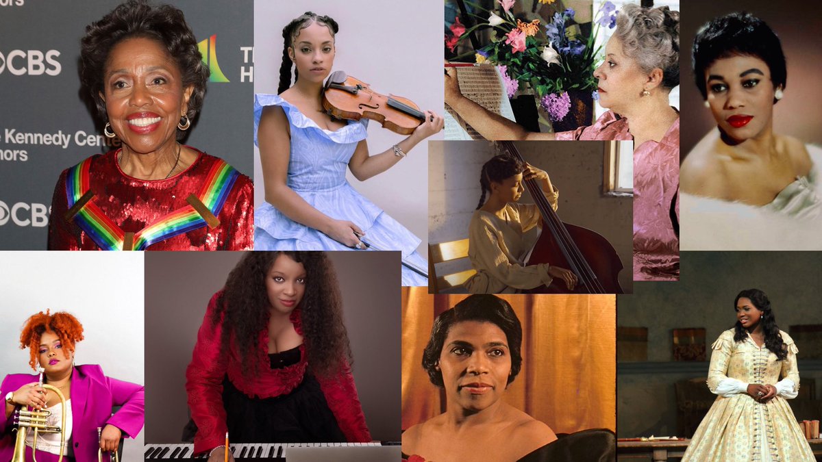 composeher's tweet image. composeher.org/blackherstory

We’ve been celebrating Black History Month by recognizing some of the amazing Black women in the world of classical music and beyond. From Florence Price to Leontyne Price these women have all made their mark in history. 💕🤎💞
#BlackHerstory