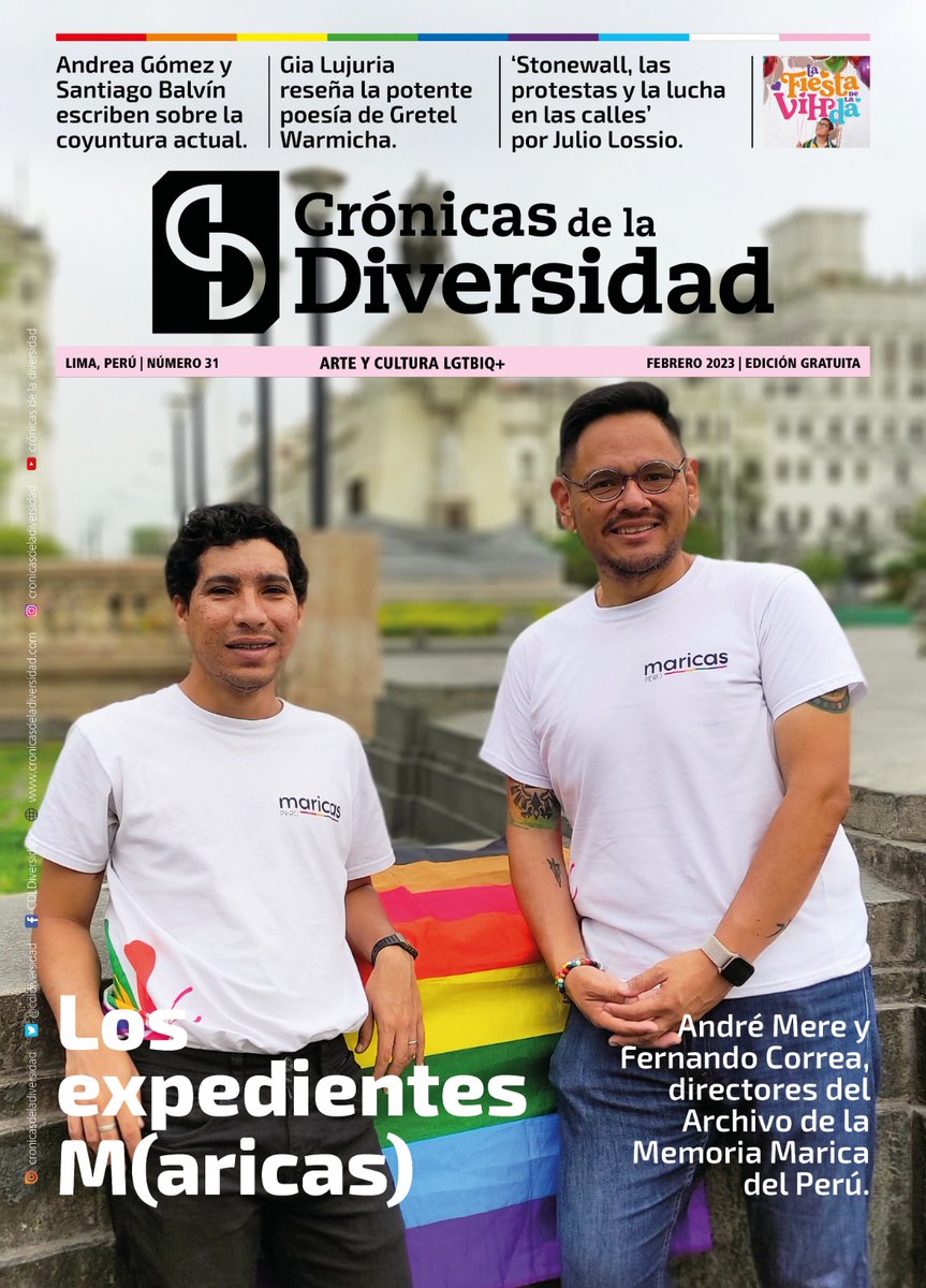 la_mererivera's tweet photo. Hoy salí en la portada de la revista @cdldiversidad y podrán encontrar un artículo que escribí sobre los retos de instalación del @ArchivoMarica 

Puedes encontrar el artículo en: https://t.co/OI4ct6aAIM
.
.
.
.
.
#archivomarica #memoriadiversa #memoria #memoriamarica #peru https://t.co/Aw5JWn1jff