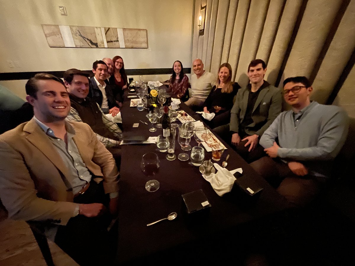 We had a great dinner in Park City with our client <a href="/AtlasRTX/">AtlasRTX</a> and Leonis Partners last week. We always appreciate the opportunity to get together in person! <a href="/BassamSalem/">Bassam Salem (بسام)</a> <a href="/JennRosenthal/">Jennifer Rosenthal</a> <a href="/logan_desouza/">Logan DeSouza</a>