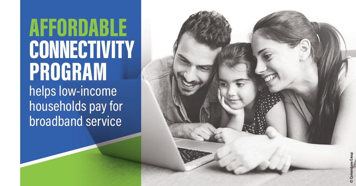 The Affordable Connectivity Program (ACP) helps low-income households pay for broadband service and internet-connected devices. Please visit fcc.gov/acp for the FCC FAQ’s and the consumer application.