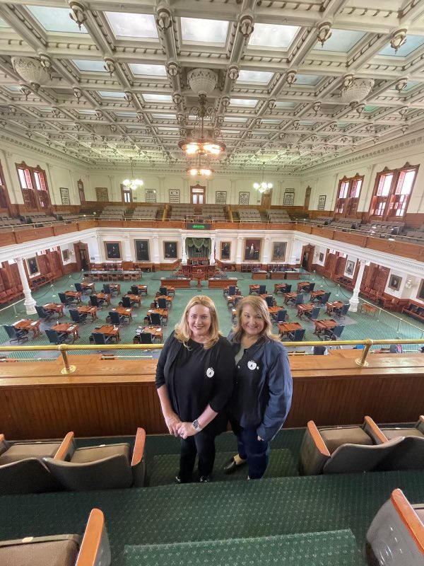 PointIsabelISD's tweet image. PIISD Teachers Debbie West and Courtney Hill had the great opportunity to be in Austin today with teachers from throughout the state advocating for increase in teachers’ salary, no vouchers, and increase in basic allotment funding. Way to represent our Tarpon community!!