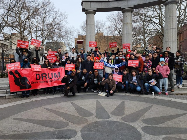 nyccoalition4dw's tweet photo. Yesterday, Hand in Hand as part of the @nyccoalition4dw joined @MaketheRoadNY, @NYDSA, the Amazon Labor Union, among others rallied in Astoria to promote the #SecureJobsAct! Council Member @Tiffany_Caban spoke at the rally in full support of the campaign. Let's #EndUnjustFirings! https://t.co/xAftp0giPA