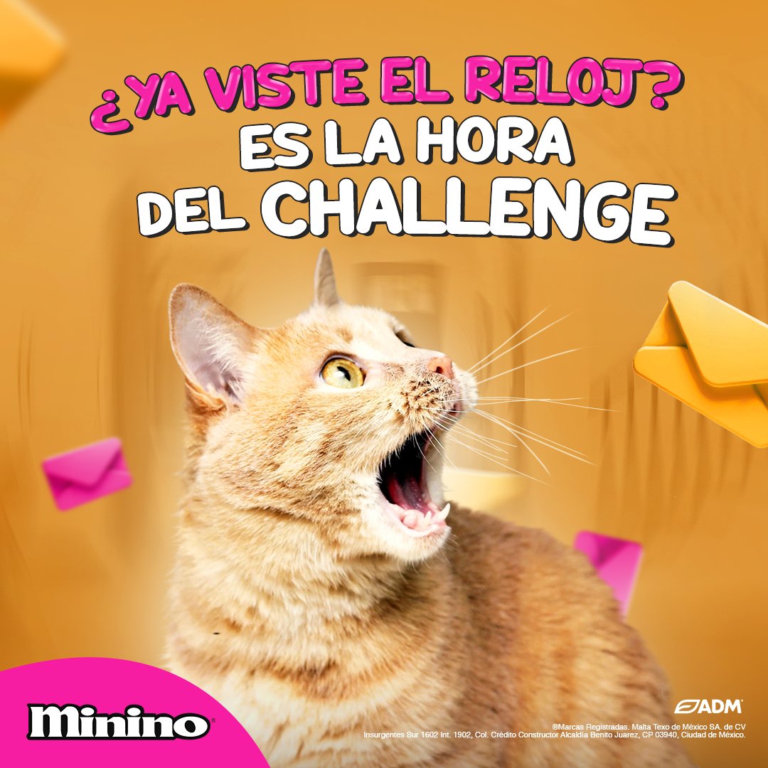 Lo sabemos, estabas esperando este momento ⏰ ¡Corre a tu mail! Encuentra nuestro correo y lleva a cabo nuestros challenge 😺🧡

¡Participar te hará ganar! Consulta más información aquí bit.ly/3YsOu2e