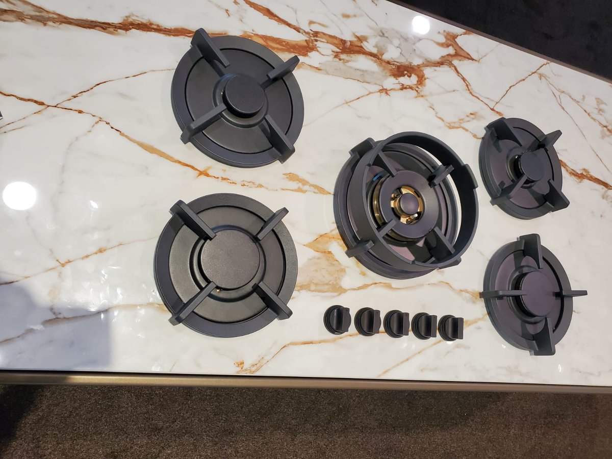 Love these options for built in burners from Pitt displayed at @KBIS 2023. They seamlessly integrate into the countertop for a sleek style and amazing functionality. 
#NKBAKBIS #KBIS2023