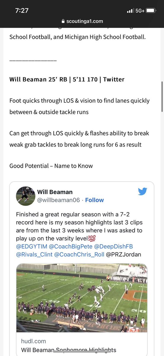 Will Beaman tweet media