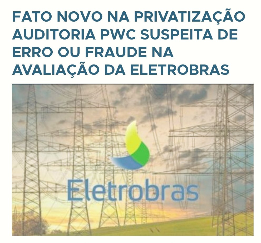 BitucaSalim's tweet photo. SUBFATURAMENTO
A Eletrobrás foi privatizada em junho de 2022, quando completava 60 anos. Foi vendida por apenas 26 bilhões de reais. O dinheiro não é suficiente para a construção da Usina de Tucuruí, uma das 45 vendidas no pacote. @ColetivoCNE @brasil247 #ReestatizaEletrobras https://t.co/iyEWYlKOPX
