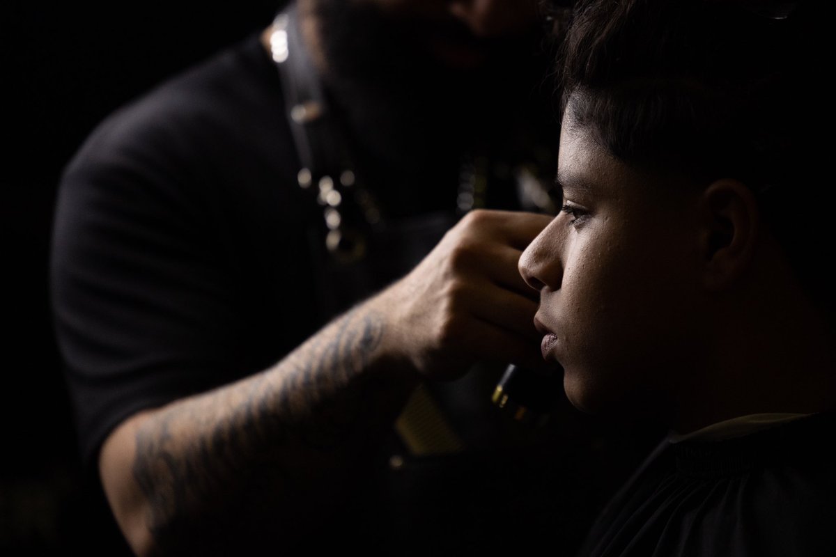 Mike Kropf on Twitter "Local barbers and hair braiders gave free hair