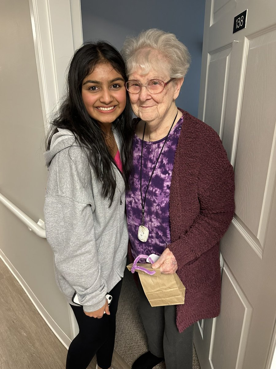 HBHSInteract's tweet photo. Bradley Interact delivering Valentines to Lincoln Village Assisted Living. Thanks for all you do! https://t.co/Vdm60cBGTX