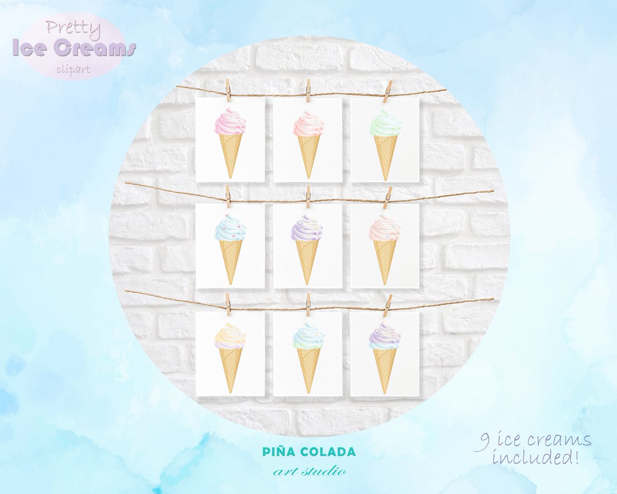 geoberliner's tweet photo. Ice Cream Clipart - Sweet Ice Cream with Sprinkles https://t.co/ejICFHMHmR via @Etsy 
#etsy #etsystore #etsyshop #icecream https://t.co/AQKugbUszV