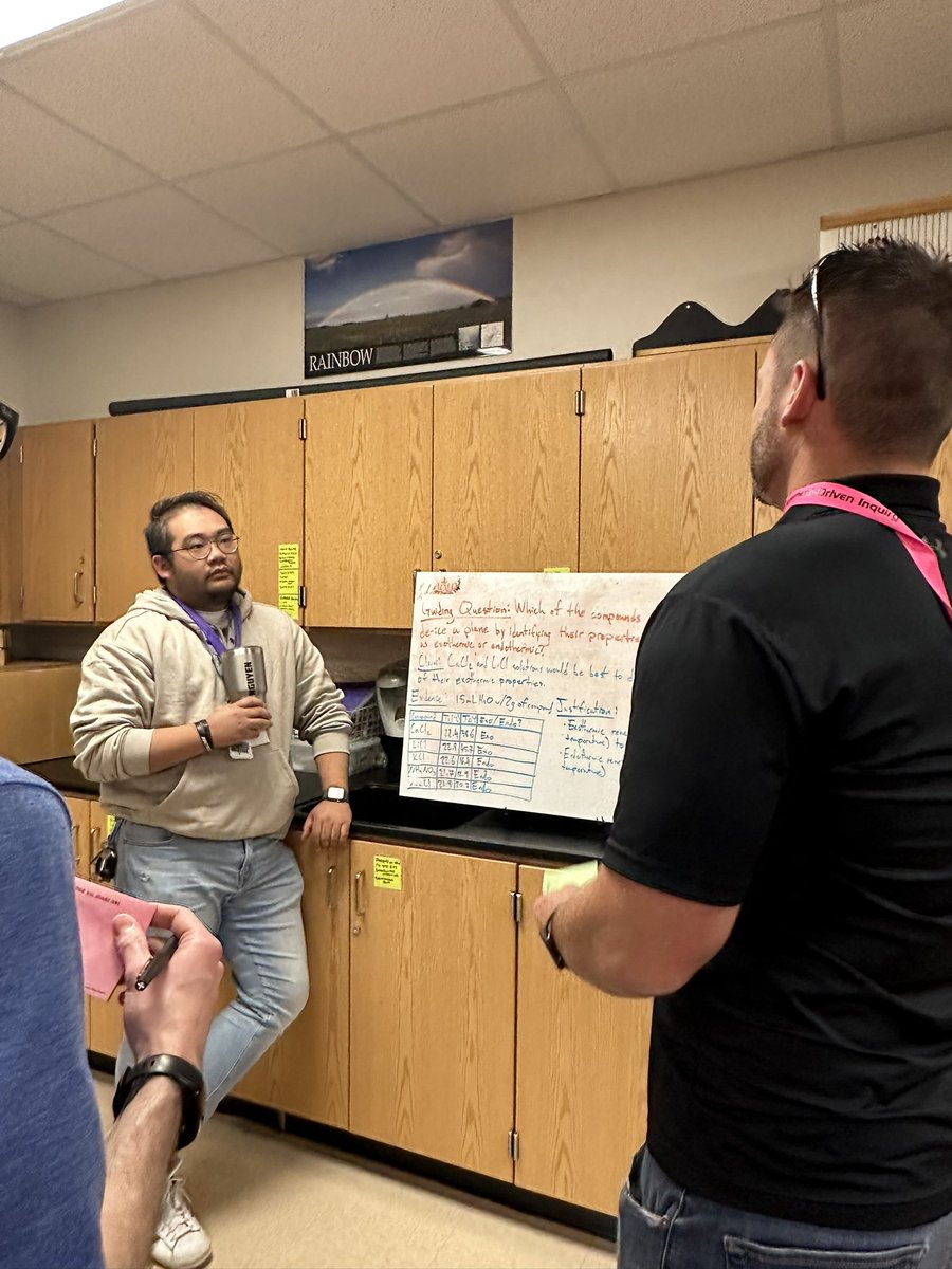 ScienceRoses's tweet photo. Things were heating up with the conversations today at our Thermochemistry ADI collaborative! These opportunities to collaborate with other campuses is priceless! So many pathways for extension and inquiry everywhere! #fisdlearns #RSR #ADIScience https://t.co/zugQWEpKIf