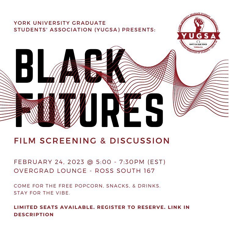 Come join us at our BHM Film screening &amp; discussion on Feb 24th!
Limited spaces so register at the link in bio! instagr.am/p/Conlp_bPg_H/