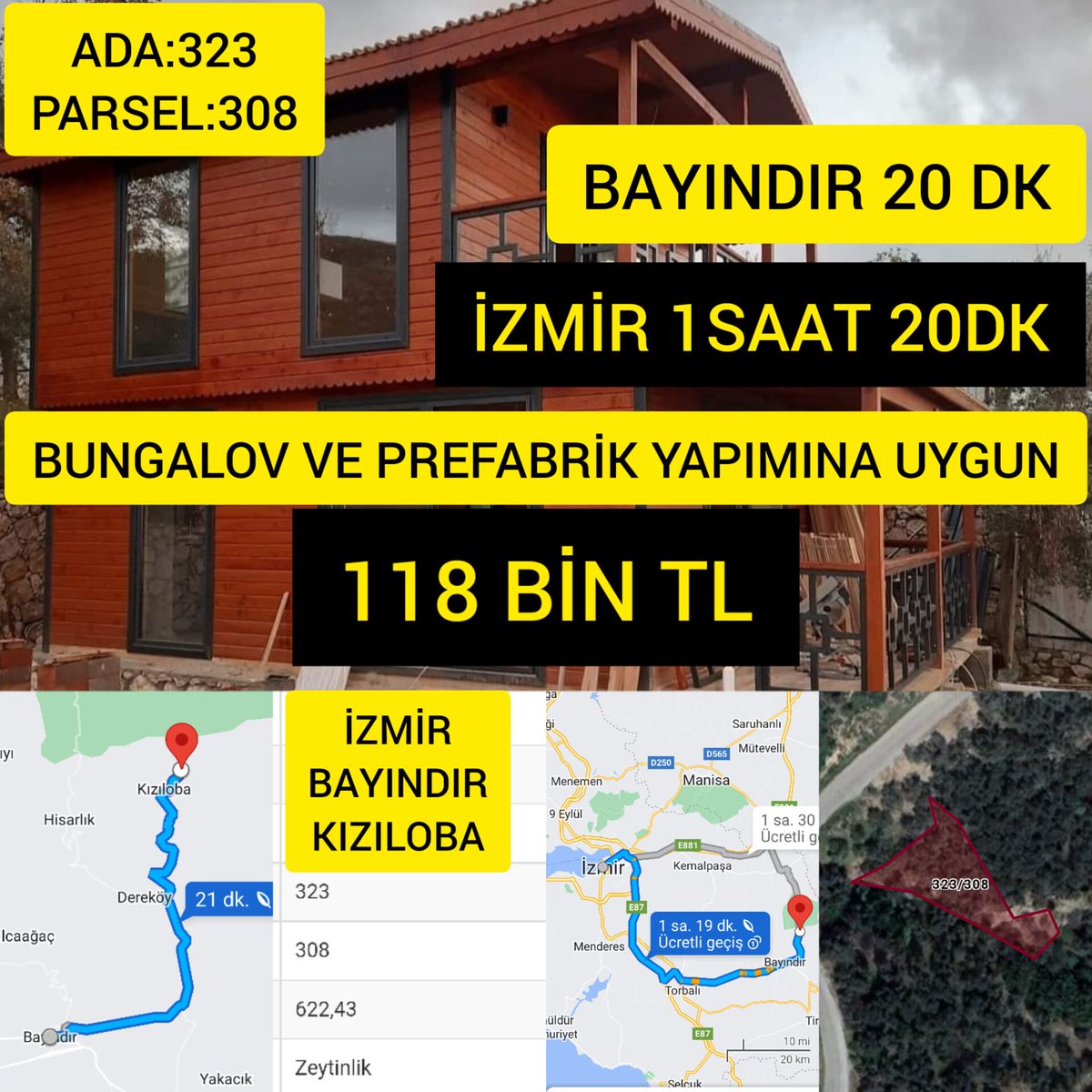 EflinFsm's tweet photo. BAYINDIR 20 DK
IZMIR 1 SAAT 20DK
BUNGALOV VE PREFABRIK YAPIMINA UYGUN 
IZMIR
BAYINDIR
KIZILOBA
#ARSA #TARLA #IZMIR #IZMIRARSA #IZMIRTARLA https://t.co/NfyX4qtivB