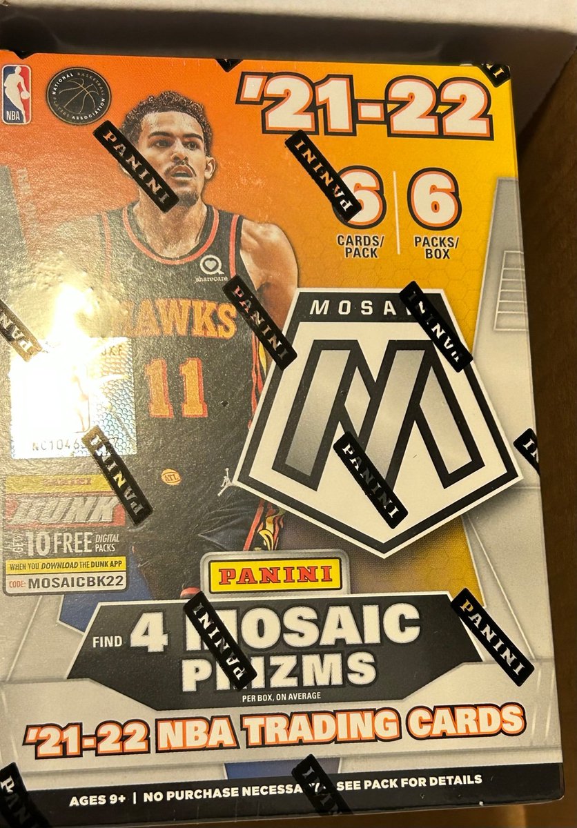 Card Purchaser (@cardpurchaser) on Twitter photo Who wants a free 2021-22 Mosaic NBA blaster box?
- Follow <a href="/CardPurchaser/">Card Purchaser</a>
- Retweet this tweet
- Like this tweet
I will not send links in DM
Winner drawn Tuesday 2/14 at 9pm central! Who wants a free 2021-22 Mosaic NBA blaster box?
- Follow <a href="/CardPurchaser/">Card Purchaser</a>
- Retweet this tweet
- Like this tweet
I will not send links in DM
Winner drawn Tuesday 2/14 at 9pm central!