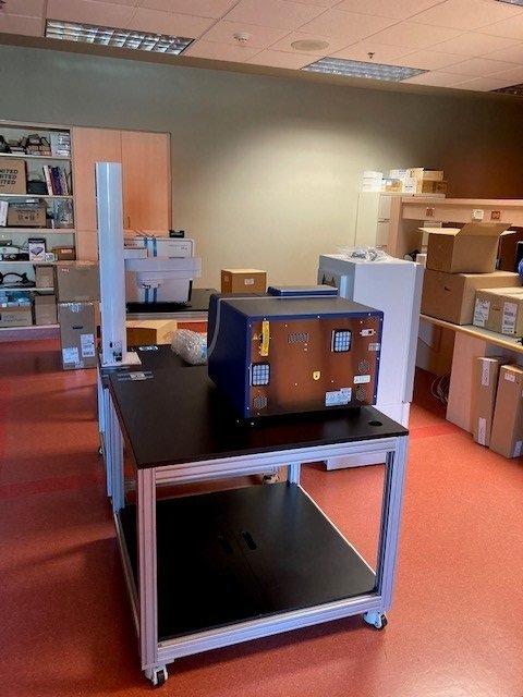 CCMB_Research's tweet photo. We are growing! The installation of the @moldev ImageXpress Confocal HT ai began today! The scientists have already started dreaming about the experiments they will run. Thank you @cancercareMBFdn and our donors! #highcontentimaging #machinelearning #3Dimaging #cancerresearch https://t.co/5O7cN3SPrv