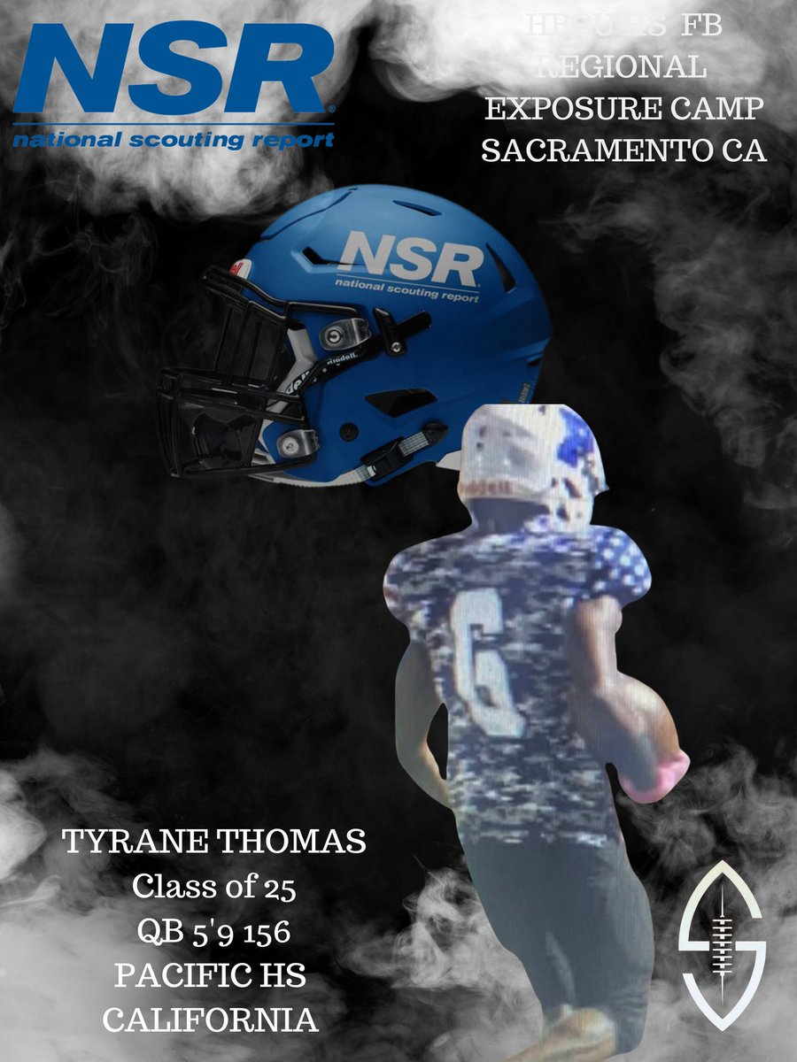 AEX_COMBINE_'s tweet photo. Class of 25 5'9 WR TYRANE "DUKE" THOMAS @Dukee3k from PACIFIC HS WILL BE ATTENDING THE HBCU HS FB REGIONAL EXPOSURE CAMP POWERED BY NSR MAY 6TH SACRAMENTO CA @PrepRedzoneCA @247Sports @ZReyes_PRZ @ArdieGipson @ChadSimmons_ @On3Recruits @TheNewEScott @SWiltfong247 https://t.co/2Emyw6o1JA