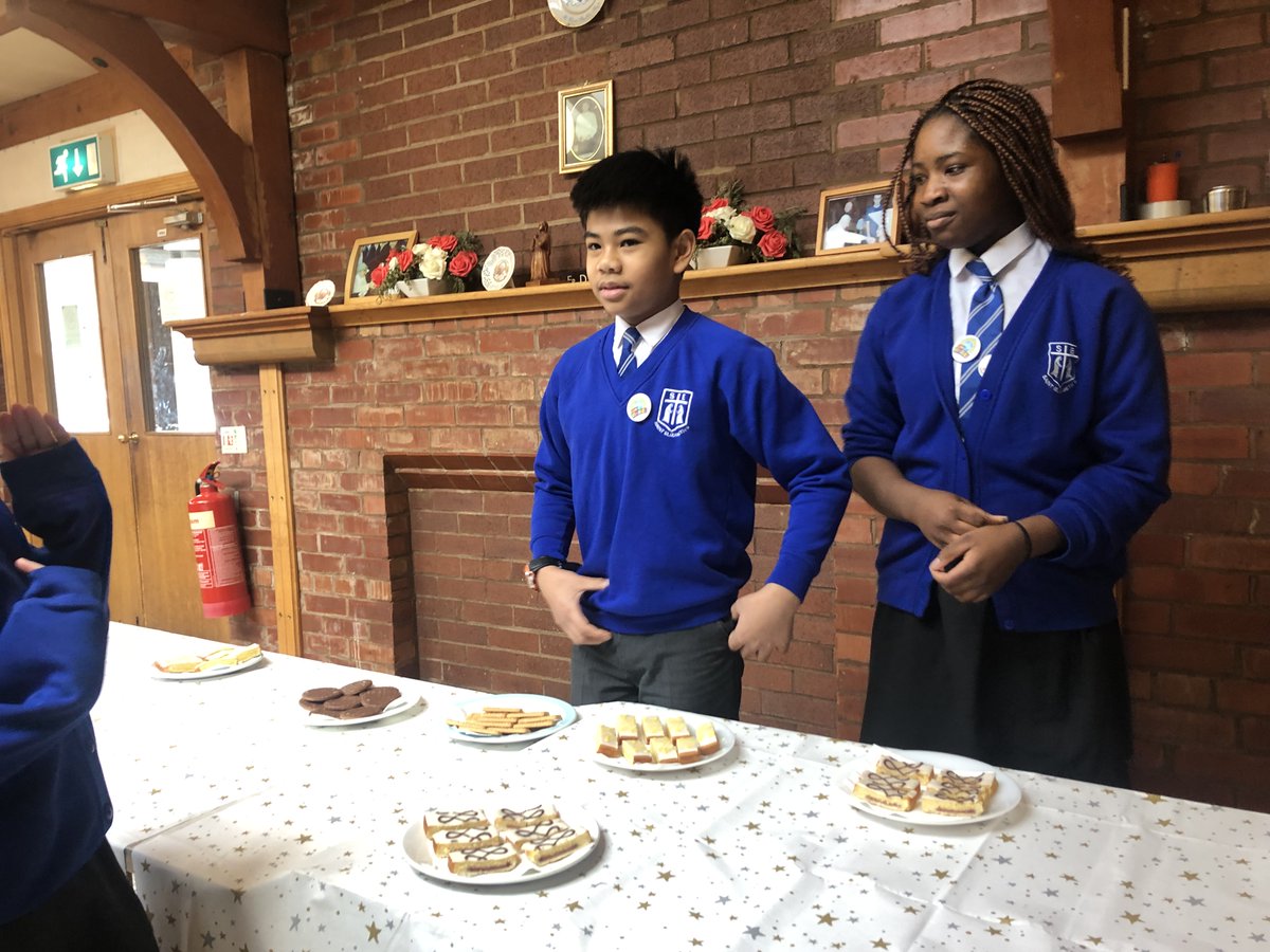 stelizabethsm22's tweet photo. Today our Year 3 children joined our parishioners to celebrate Mass at St Elizabeth's Church. Following Mass, our Mini Vinnies served tea, coffee and cake to our parishioners who loved chatting to the children.
🍰🎂🫖🫖🎂🍰
#LetYourLightShine
#SeeThinkDo
@SVPEnglandWales https://t.co/F3PAjpij4Y
