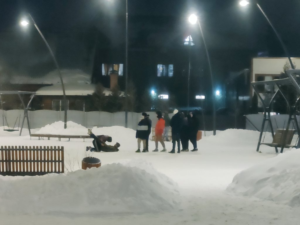 Кулачные бои , Электроугли 2023.