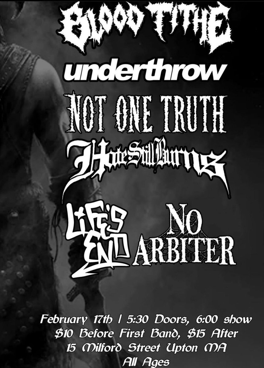 💥THIS FRIDAY UPTON MASSACHUSETTS THIS FRIDAY 💥