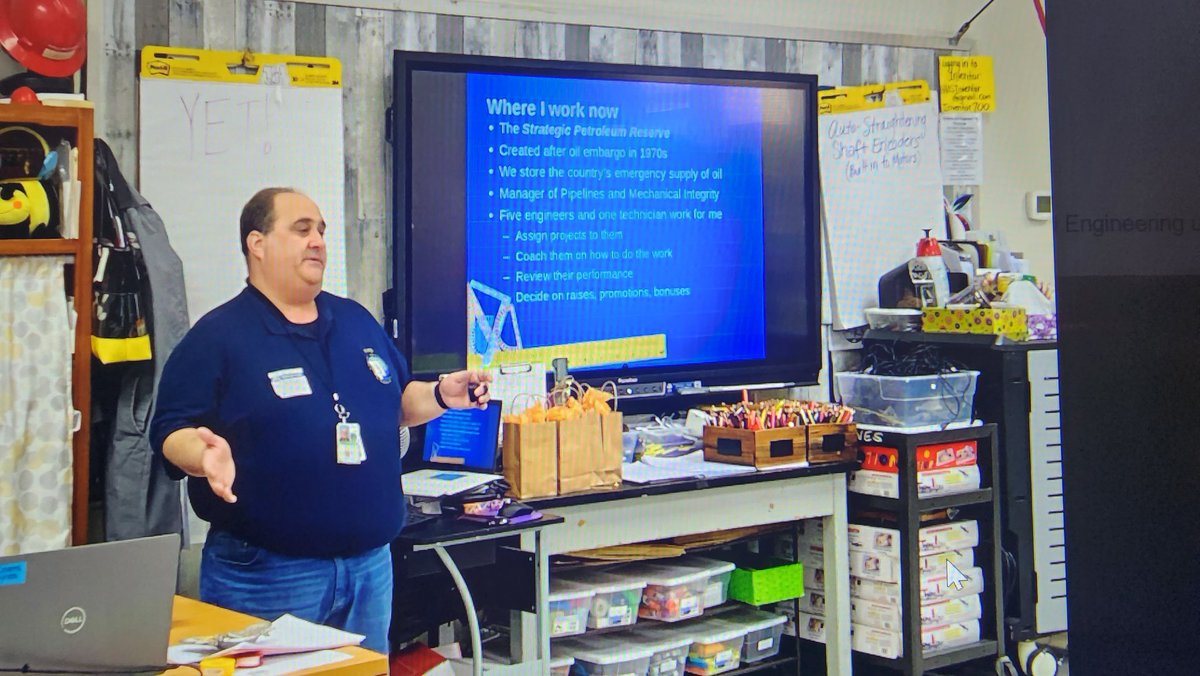Kelly DiMarco (@kellydimarco4) on Twitter photo #CTEMonth is the time to highlight workforce guest speakers. Recently, Mr. Chris Vedros visited the Haynes Academy Intro to Engineering class. The conversation focused on mechanical engineering. <a href="/JPschools/">Jefferson Parish Schools</a> @La_Believes #CTEMonth is the time to highlight workforce guest speakers. Recently, Mr. Chris Vedros visited the Haynes Academy Intro to Engineering class. The conversation focused on mechanical engineering. <a href="/JPschools/">Jefferson Parish Schools</a> @La_Believes