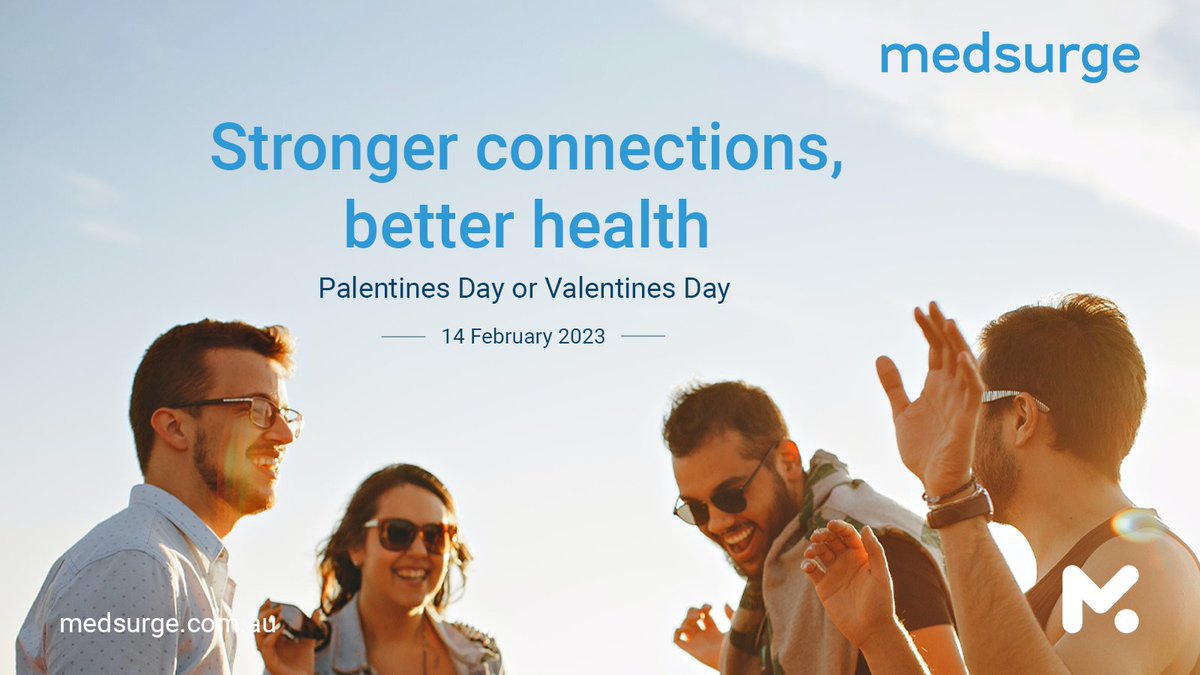 MedsurgeHC's tweet photo. #happyvalentinesday Today, we celebrate love and affection, but let's not forget the importance of good social connections and friendships. Studies have shown strong social connections and relationships can have numerous health benefits.  #HappyPalentinesDay #SpreadLove❤️ https://t.co/ABBvaIqVae