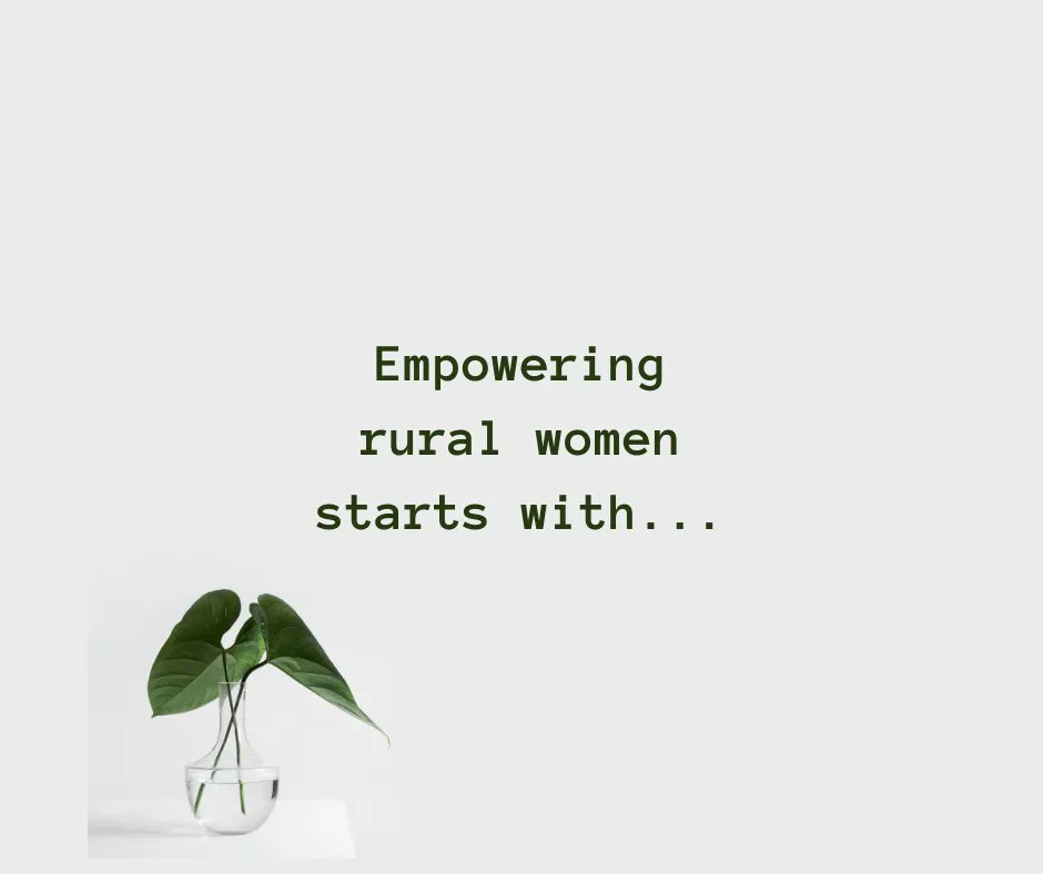 We already know that empowering rural women in Australia can have a significant impact on both their personal and community's well-being. What do you think is the most critical element we need to raise rural, remote and regional Australian women?
 #RuralWomen #NRWC