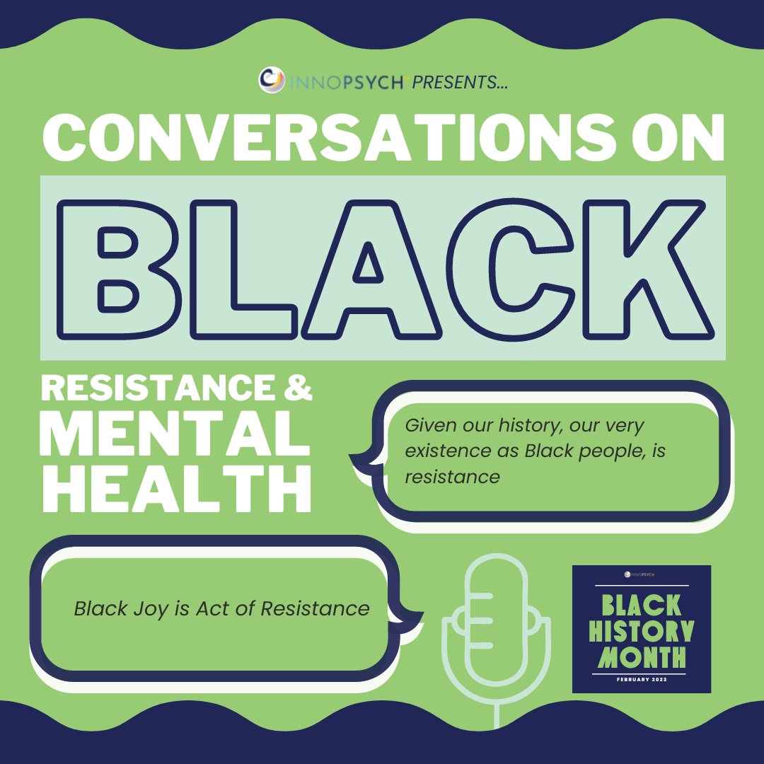 InnoPsych's tweet photo. As a tribute to Black History Month, InnoPsych will be leading conversations on Mental Health &amp; Black Resistance, with a special focus on Black Love &amp; Romance launching tomorrow!

#Blacklove #Blackloveday https://t.co/QNr3XMngCw