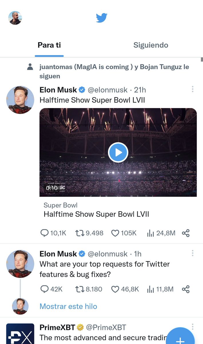 DotCSV's tweet photo. Cada vez que entro a Twitter y le doy a inicio para ver nuevos tweets, me aparecen 3-4 tweets de Melon Tusk.

Es tan insoportable el caso que he dejado de seguirle. Y tras un rato... Sorpresa. Madre mía. 🙄👇 https://t.co/by9LBiXioY