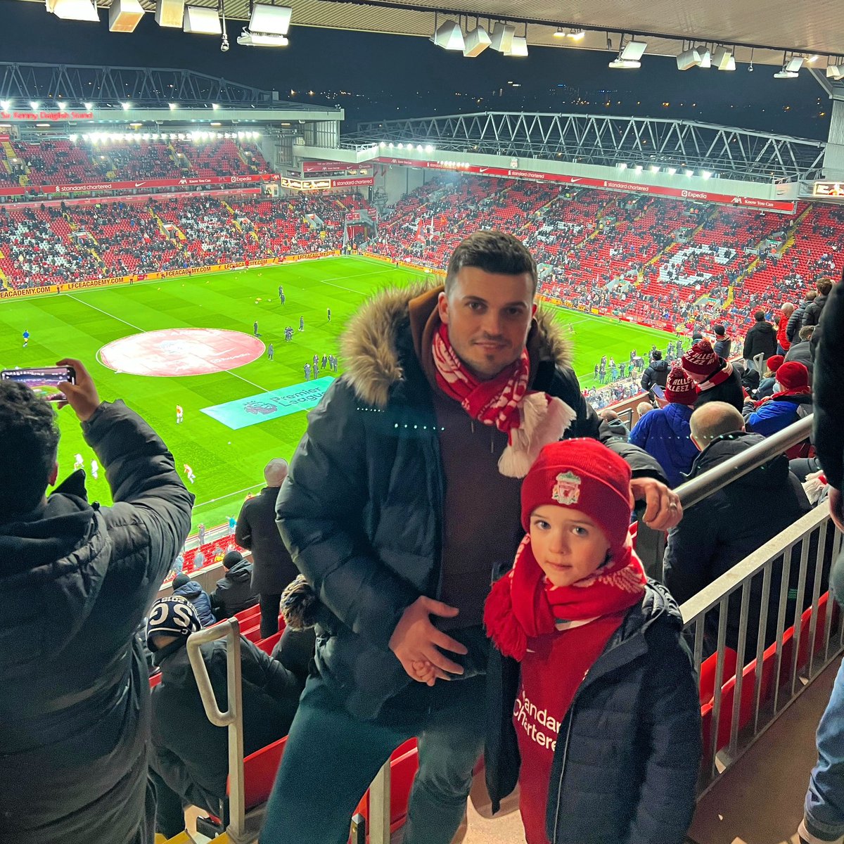adamdyson9's tweet photo. The boys first derby 🔴 #LIVEVE https://t.co/uqluvR8sMG