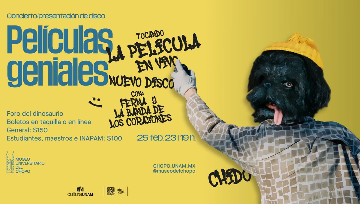 pelisgeniales's tweet photo. VANIR A NUESTRO SHOW DE PRESENTACIÓN DEL DISCO? 👀
👇😏 Acá los boles 
https://t.co/oszEoyopOs https://t.co/lwz3Yh9ssc