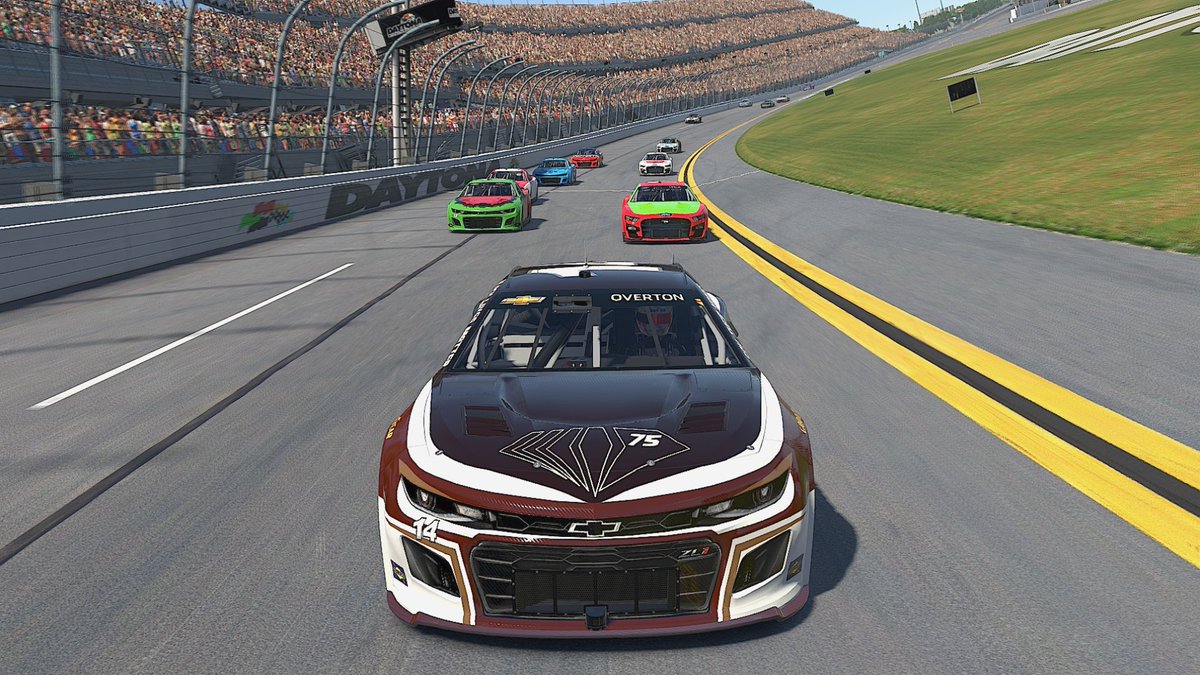 OSSAcademy's tweet photo. Repping @DieselTTV's #BlackHistoryMonth | #BlackLivesMatter scheme on the Next Gen. 

Dominated Daytona Road and everyone got to see the reminder that Black Lives Matter <3

#AgentInkRacing | @OvertonSpeedCo | #AIROSS | @AgentInk | https://t.co/iO2GqU8Tey