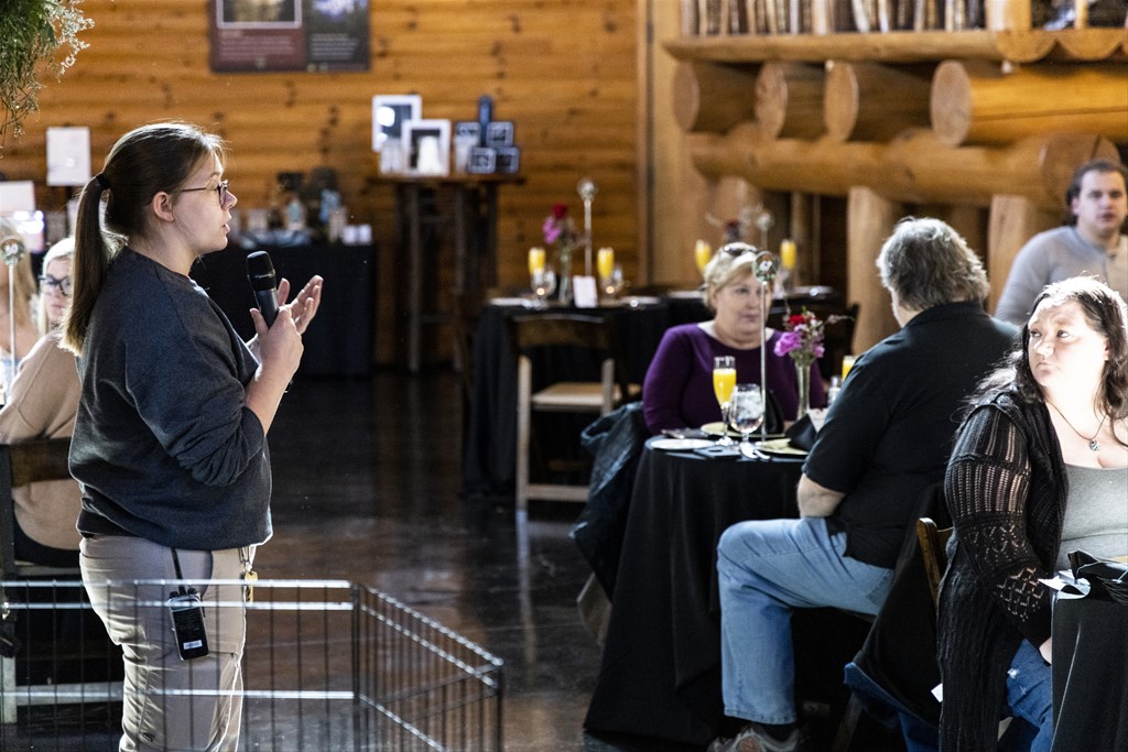 DailyMemphian's tweet photo. The pre-Valentine’s Day weekend “Love Wild” event allowed Memphis Zoo guests to eat while watching a keeper chat about African penguins, starring the renowned Dexter. Read more: https://t.co/q5X5DpVliN

Story by @JasmineMcC_ https://t.co/eOjpGOp9OU