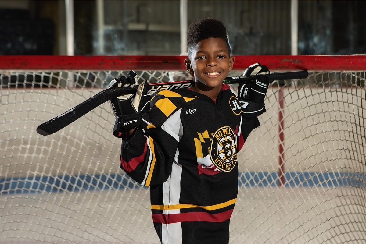 NHL's tweet photo. From the rink to @TheLastofUsHBO, 10-year-old Keivonn Woodard is becoming a star! 🌟

Read more 👉 https://t.co/irIqFmX1J1 https://t.co/qCCyhjxvkM