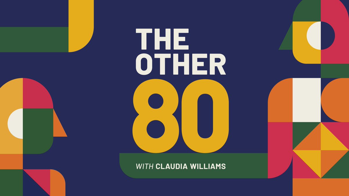 I am excited to announce The Other 80 podcast

As your host, I will bring you deep conversations with the innovators, implementers, and policymakers leading the move to whole person health in America.

Why now? 🧵
