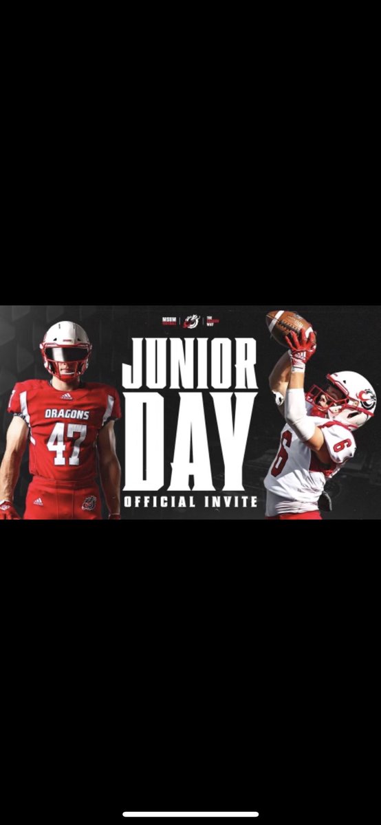 Thanks for the invite <a href="/CoachRoehrich/">Abraham Roehrich</a> <a href="/msum_football/">MSUM Dragon Football</a>