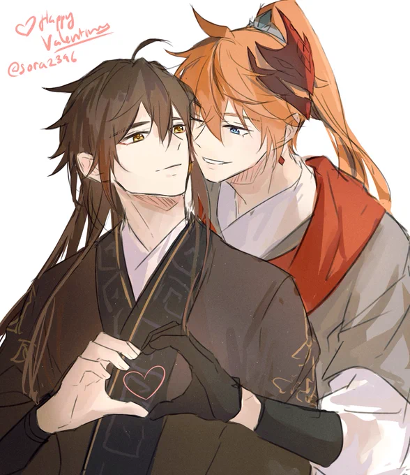 happy valentines day! #tartali #genshin #xianxiaau 